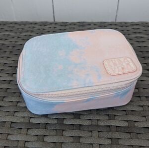 Pura Vida Cotton Candy Tye Dye Pattern Travel Jewelry Case